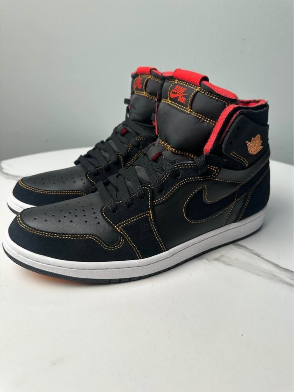 Size 11.5 - Air Jordan 1 Zoom CMFT "Citrus" Black/Yellow